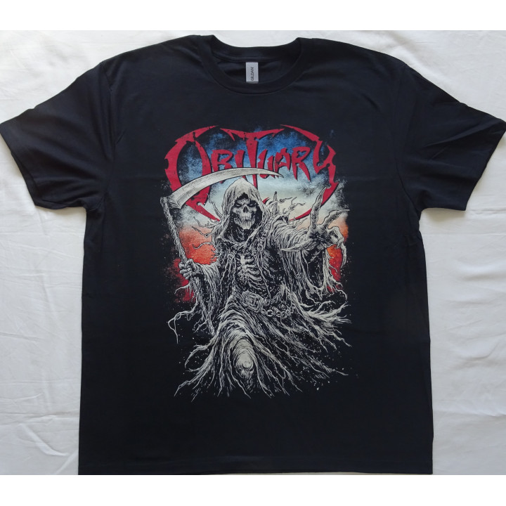 Obituary Reaper World Tour 2024/2025 Official T-Shirt Florida Death Metal. Free Shipping 