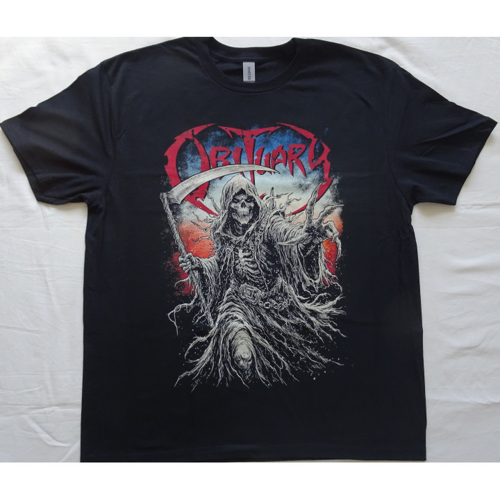 Obituary Reaper World Tour 2024/2025 Official T-Shirt Florida Death Metal. Free Shipping 