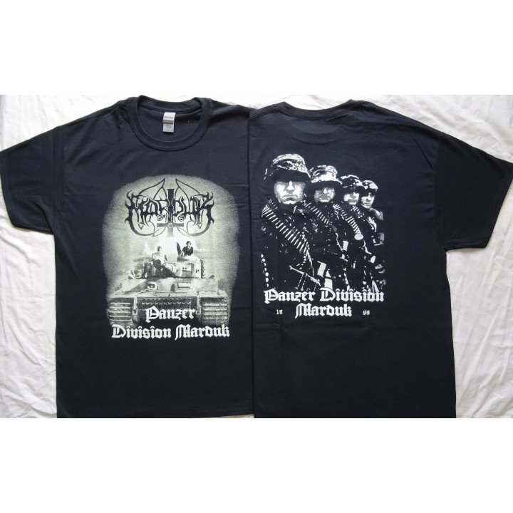 MARDUK Panzer Division Marduk Free Shipping Official T-Shirt Legend Black Metal REAL PHOTO ! NO PHOTO SHOP !