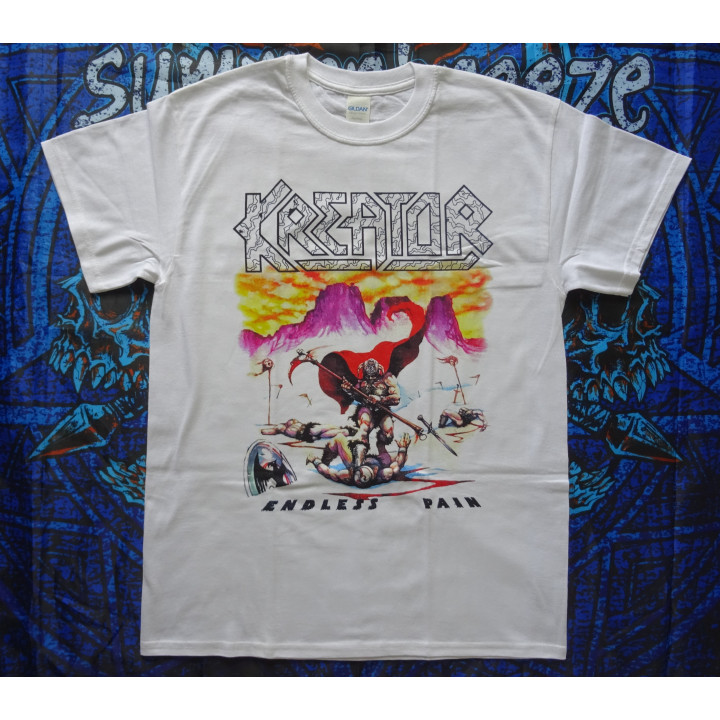 Kreator Endless Pain Free Shipping T-Shirt Legend Classic Old Thrash Metal Feel The Endless Pain REAL PHOTO! NO PHOTO SHOP