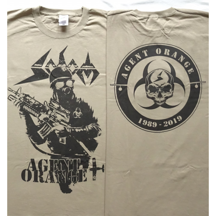 Sodom 30 Years Agent Orange 1989 - 2019 T-Shirt Limited A limited edition T-Shirt to mark the 30th Anniversary of Agent Orange
