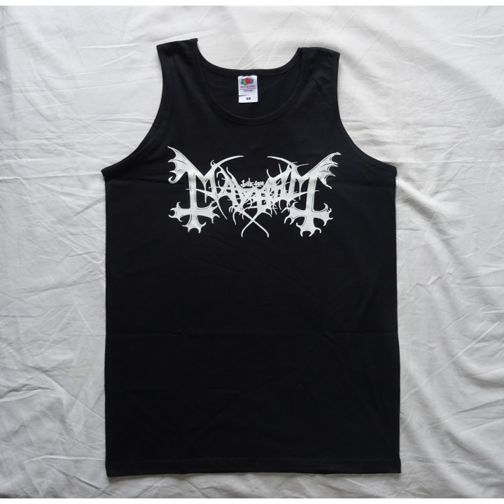 Mayhem Free Shipping Free Delivery Black Metal Tank Top Sleeveless