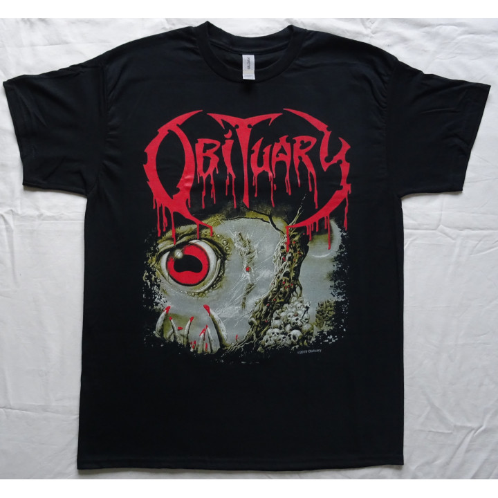 Obituary Cause Of Death Official Original T-Shirt Death Metal
