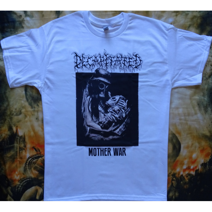  Decapitated Mother War Free Shipping Official White T-Shirt